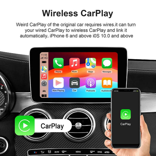 Anyfar Android 13 Box CarPlay And Android Auto Wireless Adapter